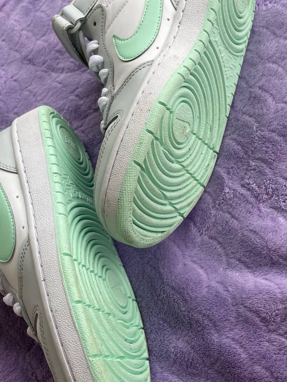 EUC Nike G Court Borough Mid 2 Sneakers Size Big Girl 3.5(W-5) - Picture 5 of 9